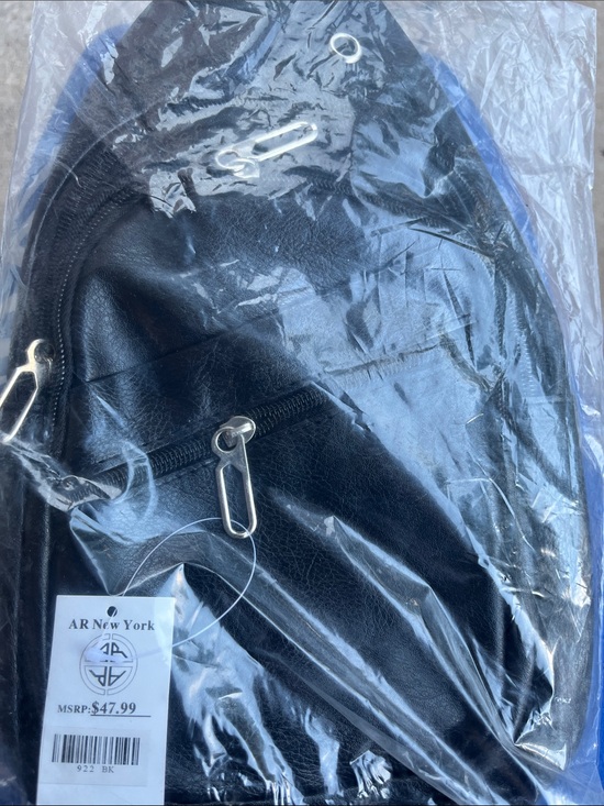 AR New York Other - AR New York Black Backpack Sling Bag
